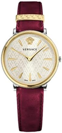 Versace Dameshorloge V-Circle VE8100719, Riemen.