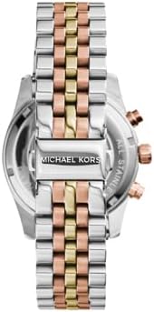 Michael Kors Lexington Horloge voor dames, uurwerk met roestvrij stalen of lederen band