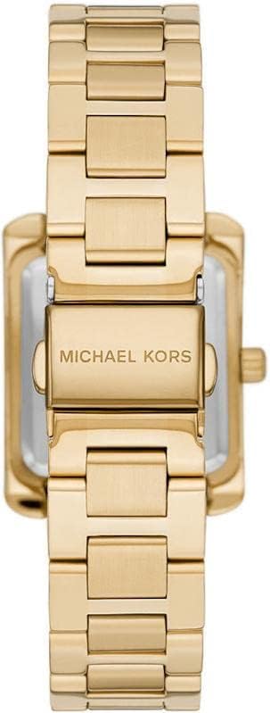 Michael Kors Emery dameshorloge, kwartsuurwerk met horlogeband van roestvrij staal of leder