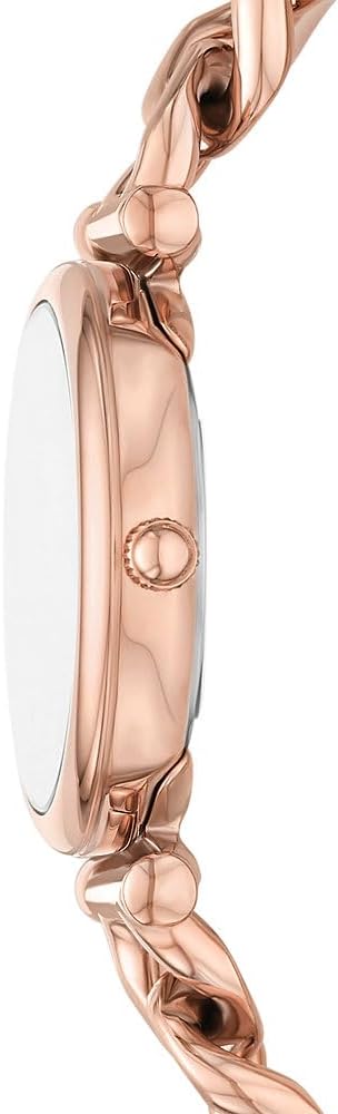 Fossil Carlie Watch for Women, Quartz movement with Stainless steel or Leather Strap