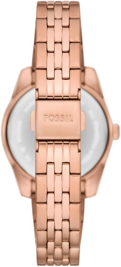 Fossil Scarlette Watch for Women,Quartz movement with Stainless steel or Leather Strap