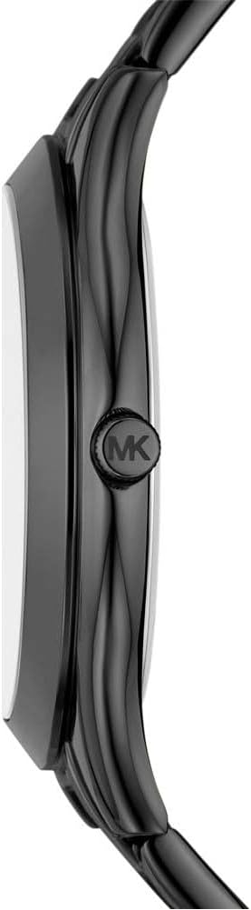 Michael Kors Reloj Slim Runway para mujer, 42 mm, movimiento de cuarzo a tres agujas con correa de acero inoxidable