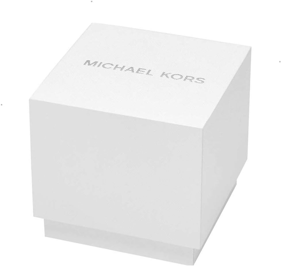 Michael Kors Janelle horloge voor dames, Kwarts uurwerk met drie wijzers en roestvrij stalen of siliconen horlogeband
