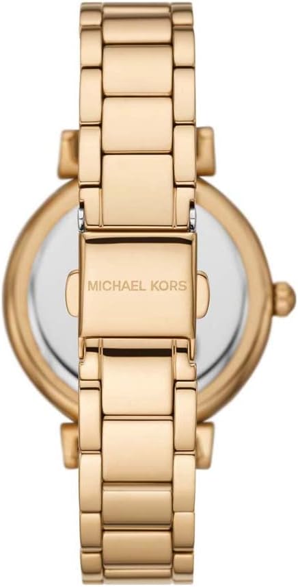 Michael Kors Abbey Horloge voor dames, kwartsuurwerk met horlogeband van roestvrij staal