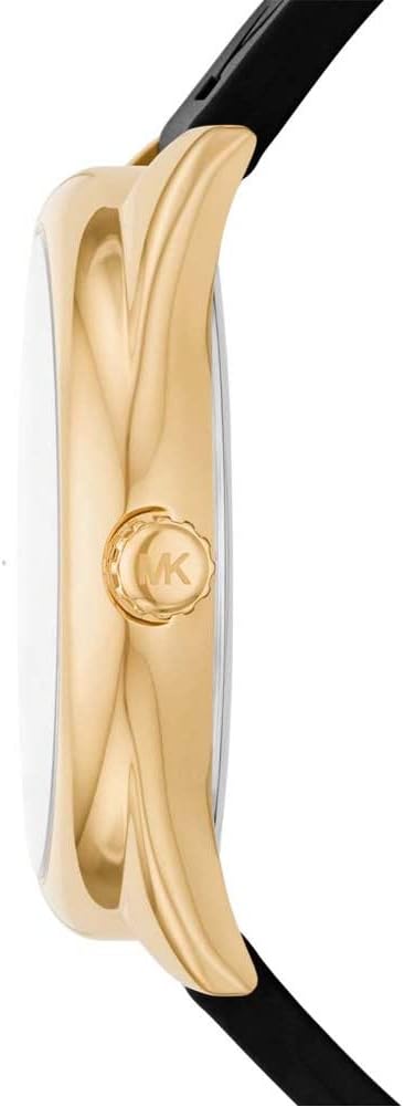 Michael Kors Janelle horloge voor dames, Kwarts uurwerk met drie wijzers en roestvrij stalen of siliconen horlogeband