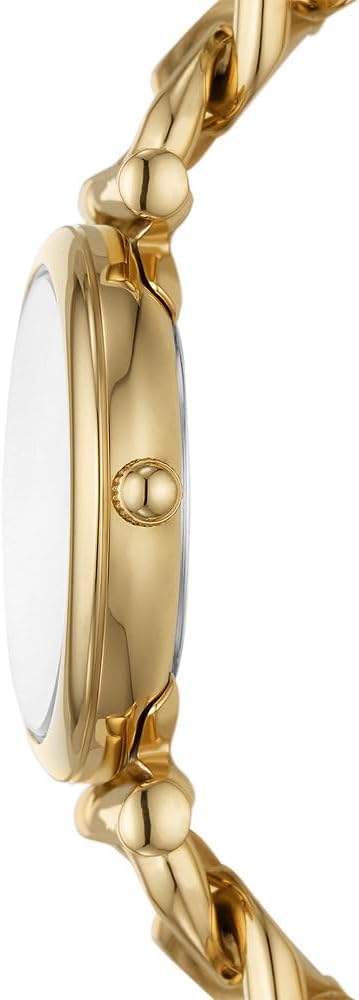 FOSSIL Carlie horloge voor dames, kwarts driehandig uurwerk met roestvrij stalen band