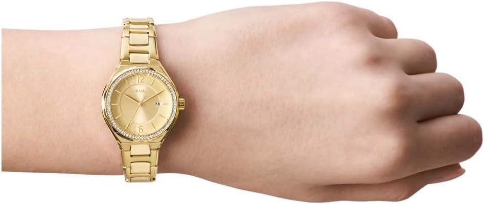 Fossil Dameshorloge, goud, BQ3801, Goud, BQ3801