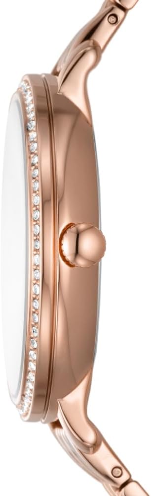 Fossil Jacqueline Watch for Women, multifunctional movement with Stainless steel or Leather Strap
