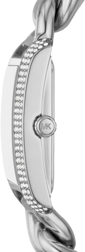 Michael Kors Emery dameshorloge, kwartsuurwerk met horlogeband van roestvrij staal of leder