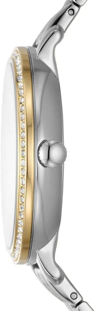 Fossil Jacqueline Watch for Women, multifunctional movement with Stainless steel or Leather Strap
