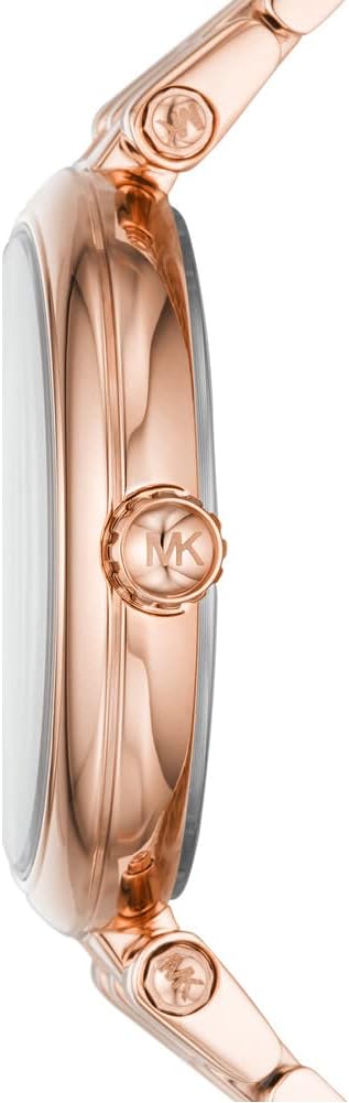 Michael Kors Darci horloge voor dames, uurwerk met roestvrij stalen of lederen band