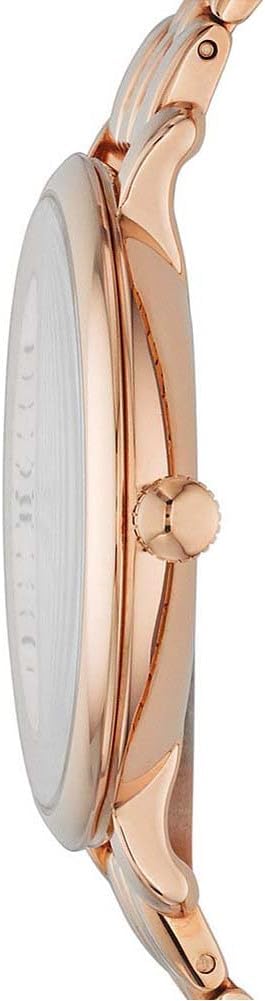 Fossil Jacqueline Watch for Women, Quartz movement with Stainless steel and leather Strap