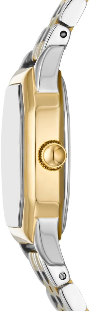 Fossil Harlow Horloge voor Dames, Quartz uurwerk met Roestvrijstalen of Leren Band,