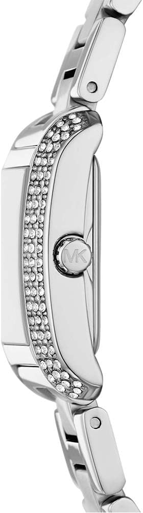 Michael Kors Emery dameshorloge, kwartsuurwerk met horlogeband van roestvrij staal of leder