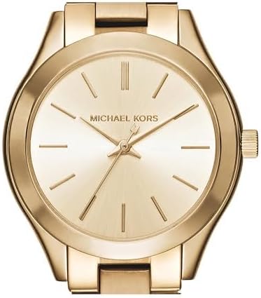 Michael Kors Runway Horloge voor dames, kwartsuurwerk met horlogeband van roestvrij staal, keramiek of leer