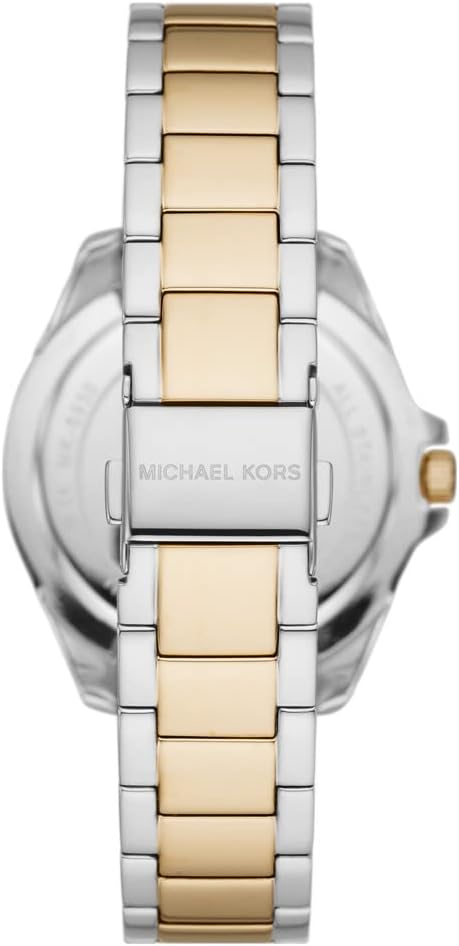 Michael Kors Kacie Horloge voor dames, uurwerk met roestvrij stalen of lederen band