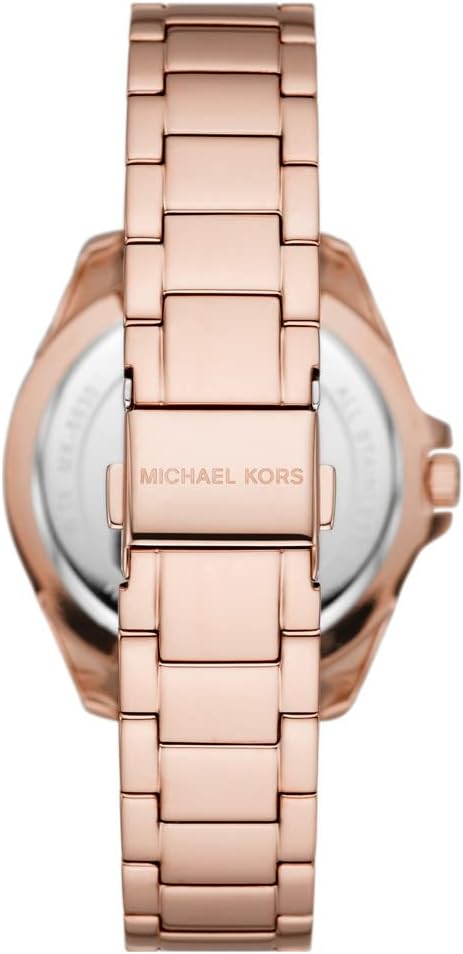 Michael Kors Kacie Horloge voor dames, uurwerk met roestvrij stalen of lederen band