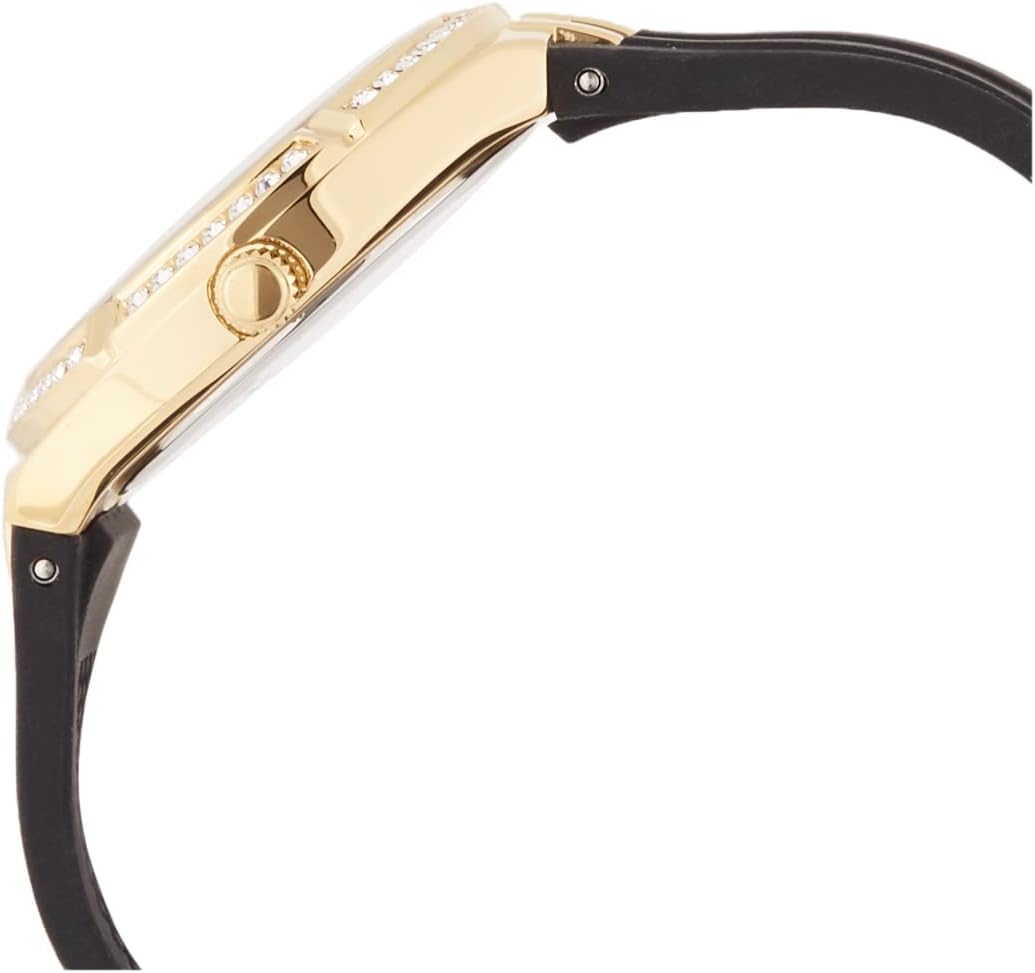 Guess 36 mm Crystal Accented Watch, zilver, eenheidsmaat