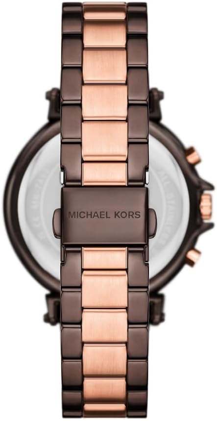 Michael Kors Analoge Quartz horloge voor dames met roestvrijstalen band MK7496, Meerkleurig