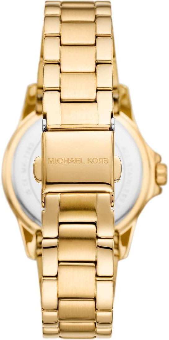 Michael Kors Everest Horloge voor dames, Quartz uurwerk met chronograaf en roestvrij stalen of siliconen band