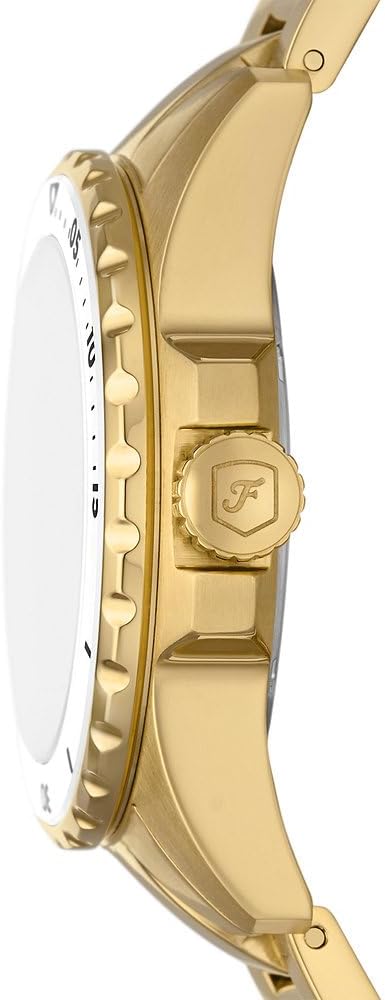 Fossil Blue dive Watch for Women, Quartz movement with Stainless steel or Leather Strap