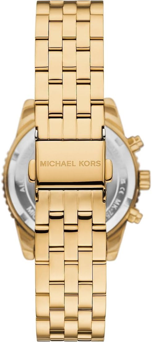 Michael Kors Ritz Horloge voor dames, kwartsuurwerk met horlogeband van roestvrij staal, keramiek of leer