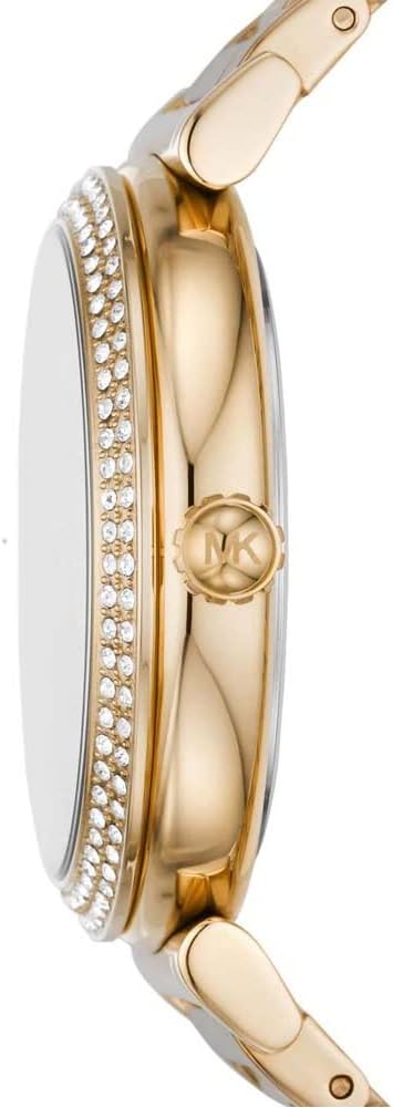 Michael Kors Abbey Horloge voor dames, kwartsuurwerk met horlogeband van roestvrij staal