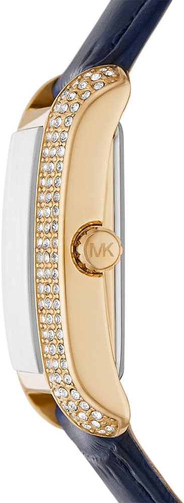 Michael Kors Emery dameshorloge, kwartsuurwerk met horlogeband van roestvrij staal of leder