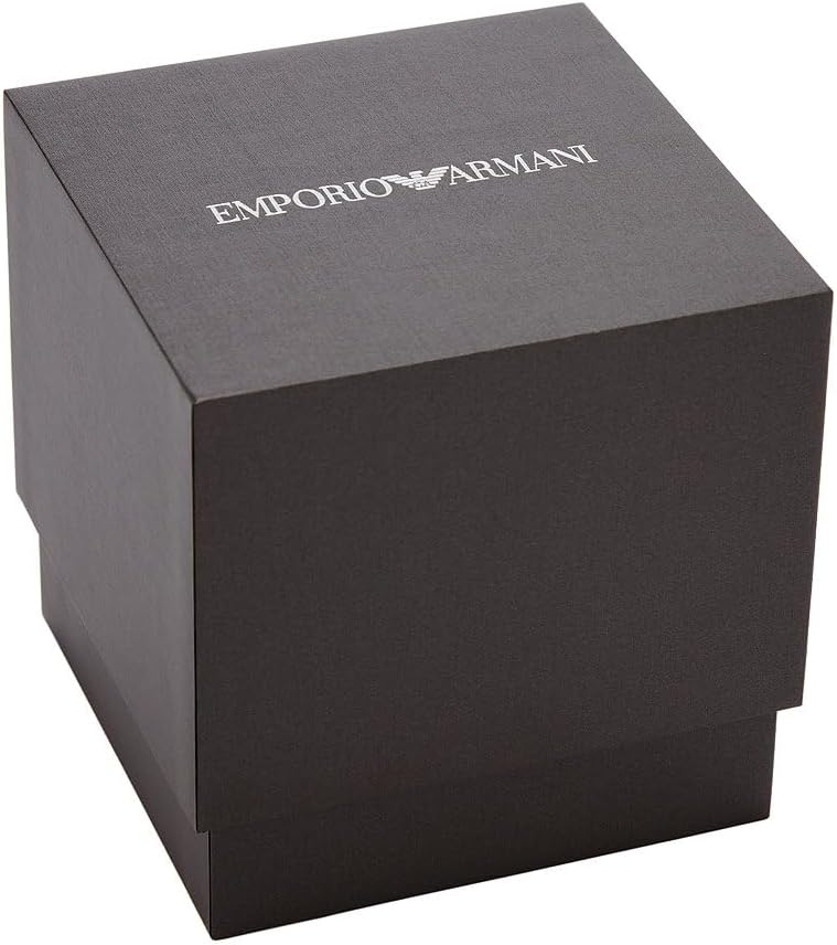 Emporio Armani Horloge Voor Dames, Driehandig Quartz uurwerk en 32mm kastmaat met roestvrij stalen, lederen of siliconen band