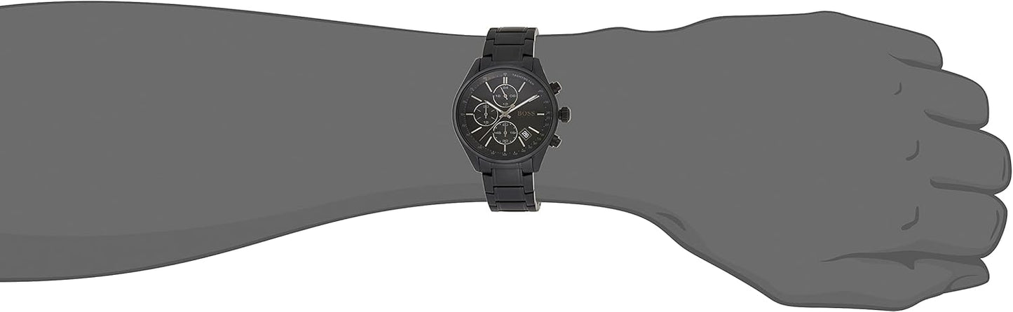 Boss Heren Chronograaf Quartz Horloge Met Roestvrij Stalen Band 1513676