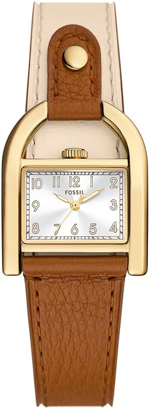Fossil Harwell Watch for Women, Quartz movement with Stainless steel or leather Strap