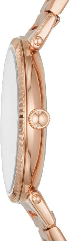 Fossil Daisy horloge voor dames, Quartz uurwerk met roestvrij stalen of leren band
