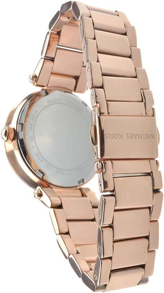 Michael Kors Parker Horloge voor dames, uurwerk chronograaf met roestvrij stalen of lederen band