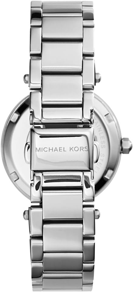Michael Kors Parker Horloge voor dames, uurwerk chronograaf met roestvrij stalen of lederen band