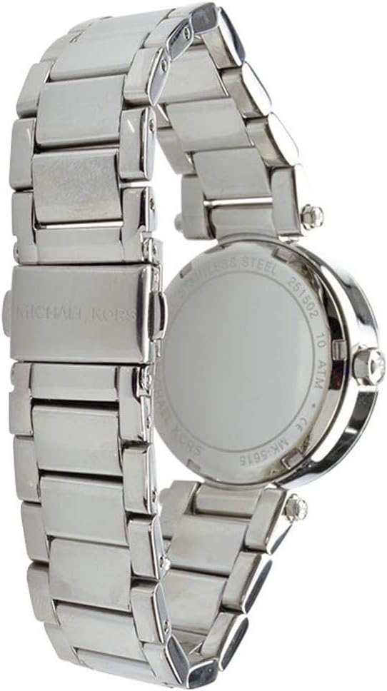 Michael Kors Parker Horloge voor dames, uurwerk chronograaf met roestvrij stalen of lederen band