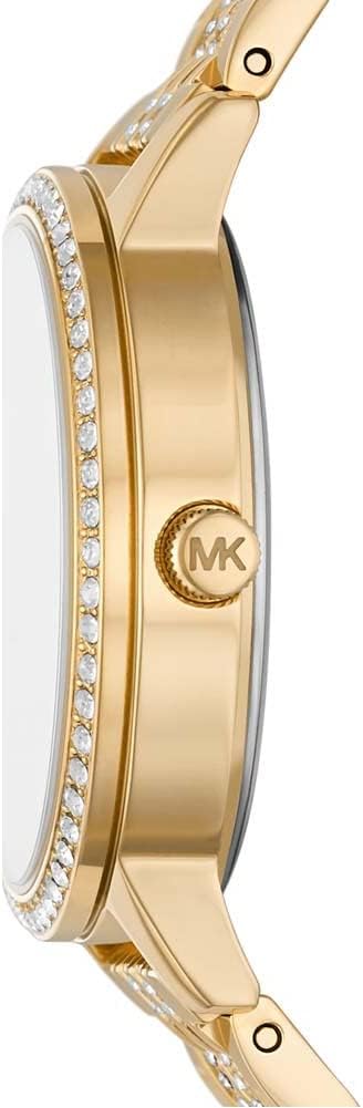 Michael Kors Melissa Horloge voor dames, kwartsuurwerk met horlogeband van roestvrij staal of leder