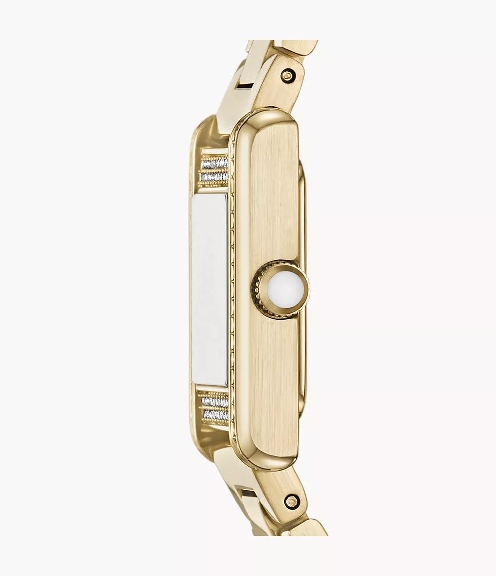 Emporio Armani horloge voor dames, kwartsuurwerk en kastmaat 31 mm met roestvrij stalen, lederen of siliconen band