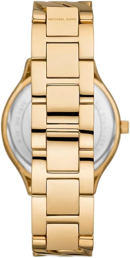 Michael Kors Runway Horloge voor dames, kwartsuurwerk met horlogeband van roestvrij staal, keramiek of leer