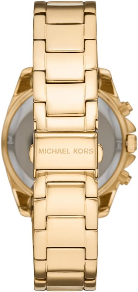 Michael Kors dames Blair Chronograph, Gold-Tone roestvrijstalen horloge