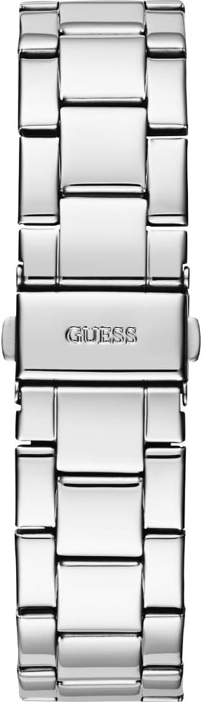 Guess Analoog kwartshorloge voor dames, met roestvrijstalen armband W1295L1, zilver, armband