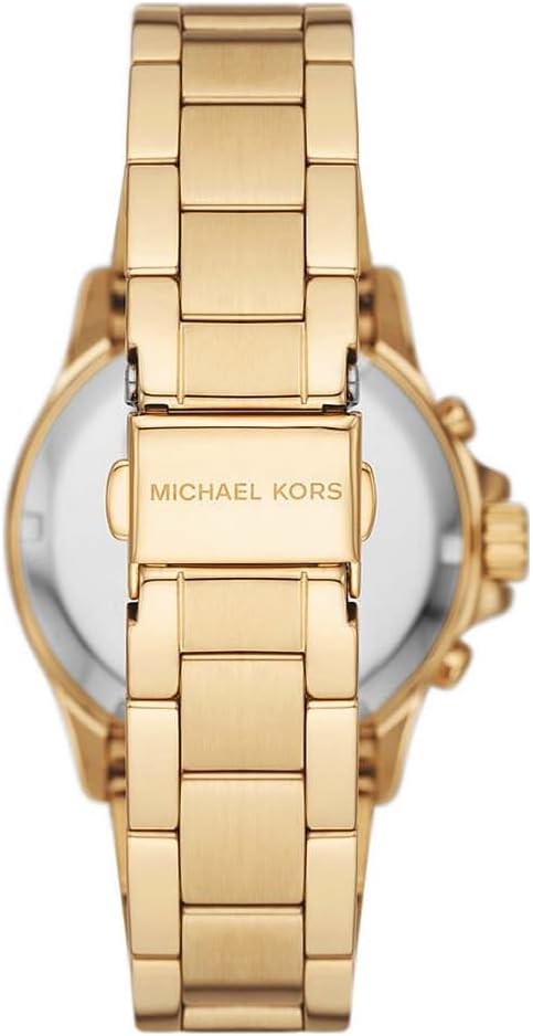 Michael Kors Everest Horloge voor dames, Quartz uurwerk met chronograaf en roestvrij stalen of siliconen band