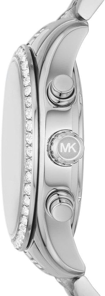 Michael Kors Lexington Horloge voor dames, uurwerk met roestvrij stalen of lederen band