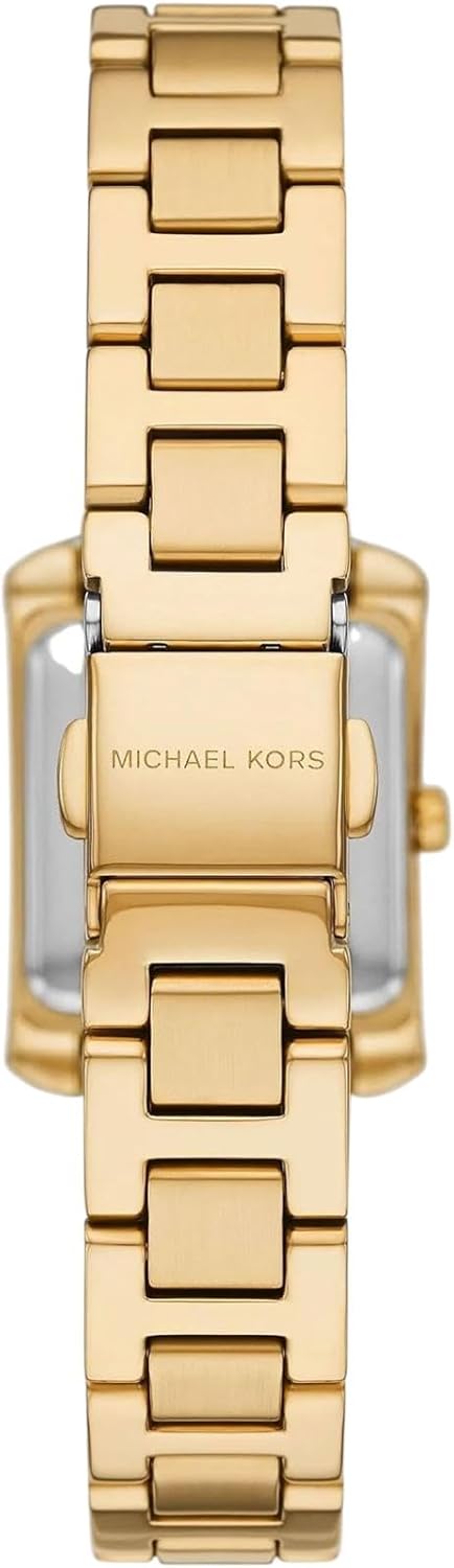 Michael Kors Emery dameshorloge, kwartsuurwerk met horlogeband van roestvrij staal of leder