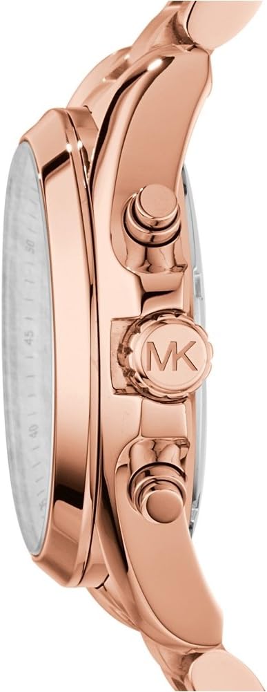 Michael Kors Brecken Horloge voor heren, uurwerk met chronograaf en roestvrij stalen of lederen band