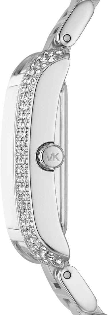 Michael Kors Emery dameshorloge, kwartsuurwerk met horlogeband van roestvrij staal of leder
