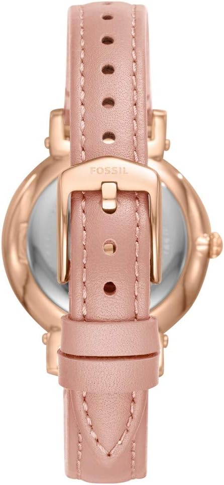 Fossil Daisy horloge voor dames, Quartz uurwerk met roestvrij stalen of leren band
