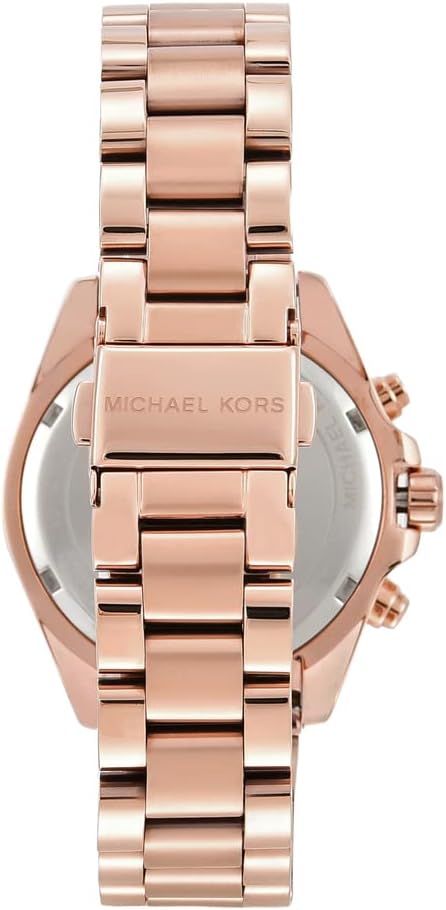 Michael Kors Brecken Horloge voor heren, uurwerk met chronograaf en roestvrij stalen of lederen band