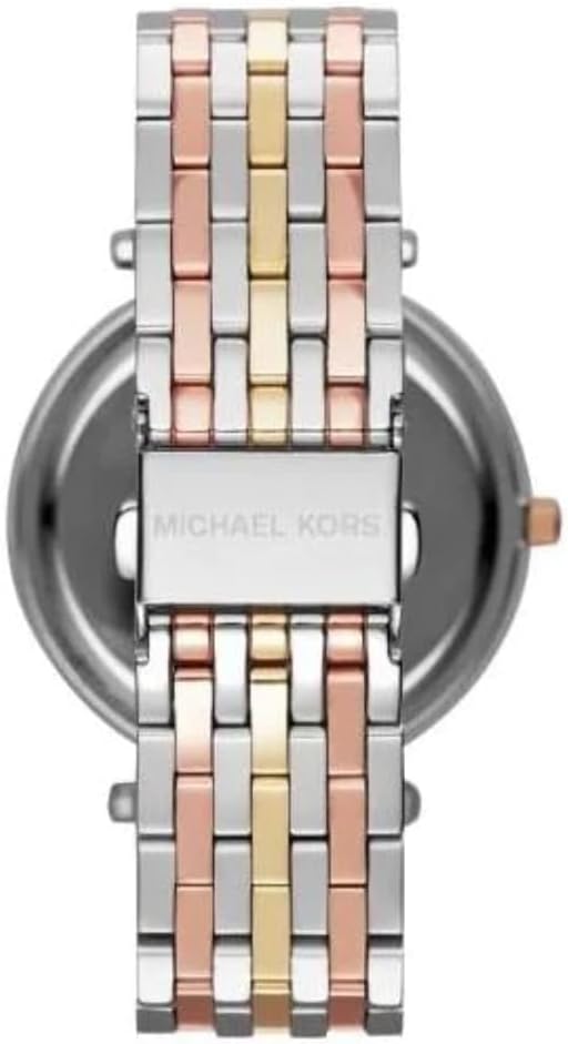 Michael Kors Darci horloge voor dames, uurwerk met roestvrij stalen of lederen band