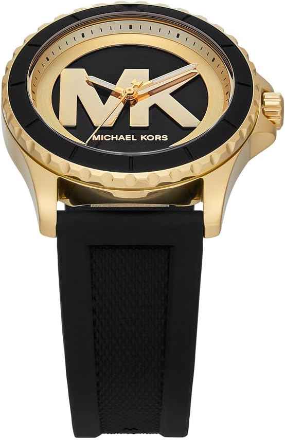 Michael Kors Everest Horloge voor dames, Quartz uurwerk met chronograaf en roestvrij stalen of siliconen band