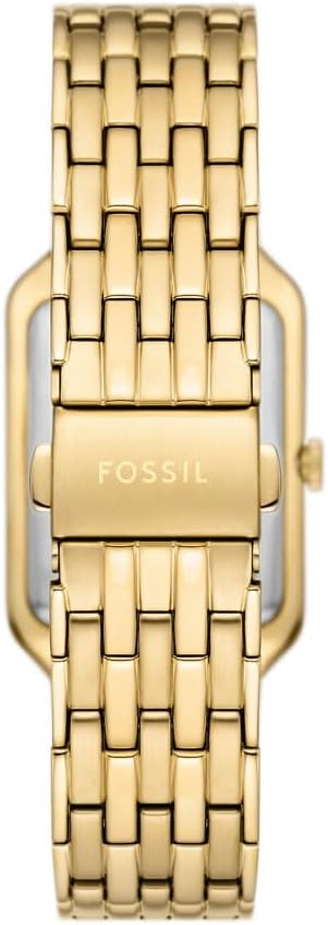 FOSSIL Raquel horloge voor dames, Quartz uurwerk met drie wijzers en een roestvrij stalen band